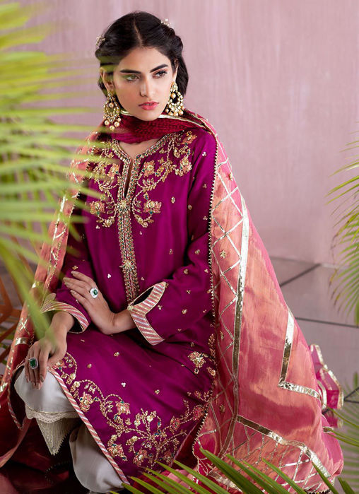 Tissue Gota Dupatta