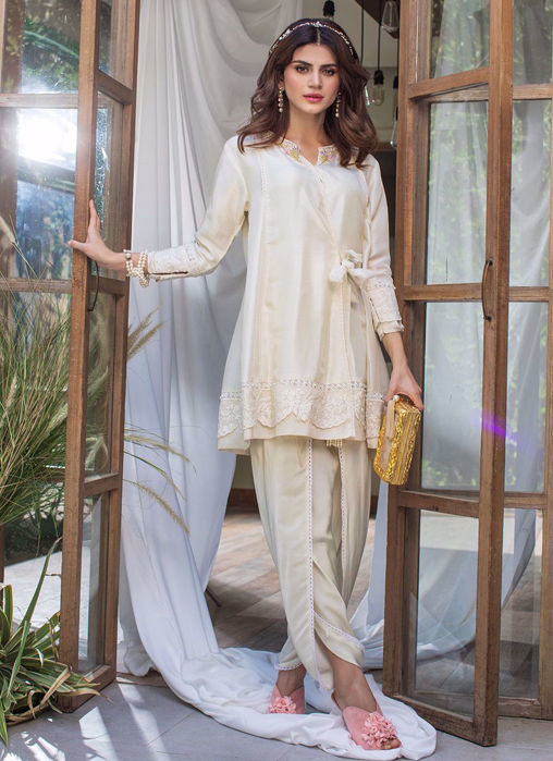 Ivory Overlap Shalwar