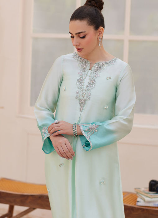 Palmira Aqua Ombre Shirt