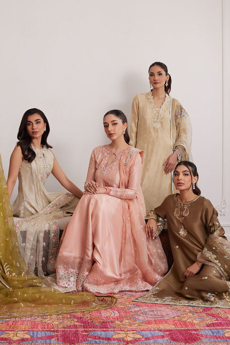 Lexie Ivory Shirt And Dupatta
