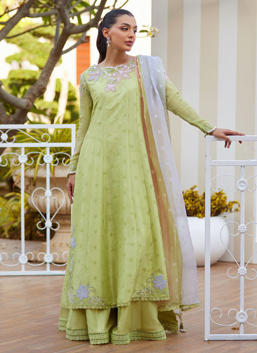 Talya Apple Green Pants