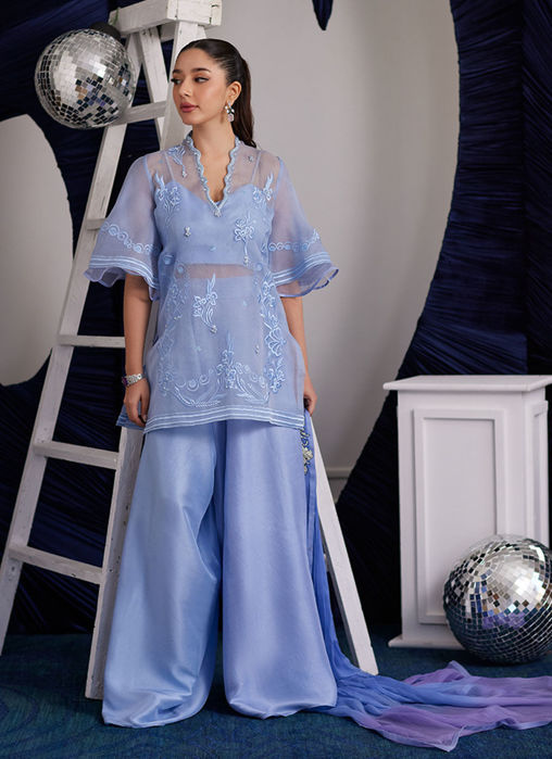 Cassie Periwinkle Pants