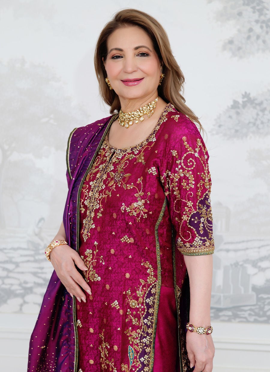 Bita Magenta Kurta