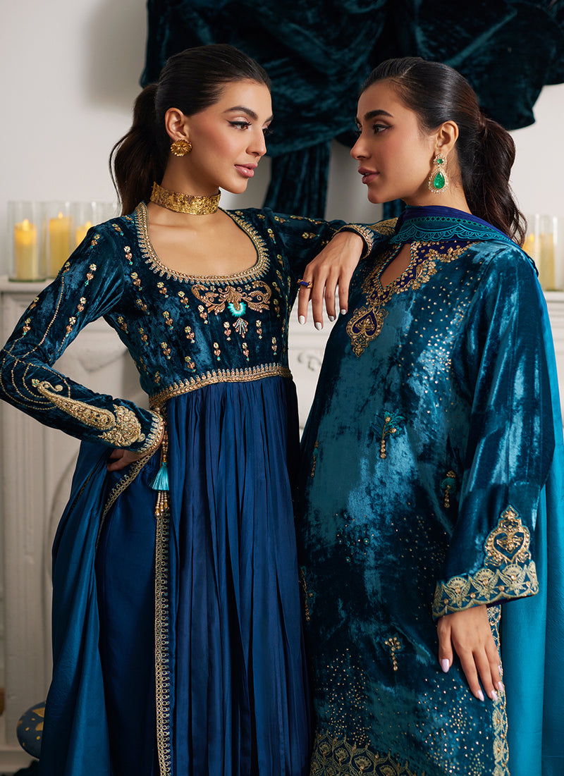 Sylvia Kalidaar And Dupatta