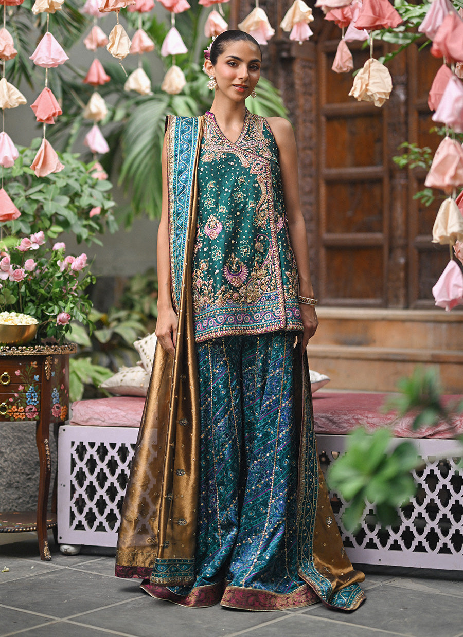 Odessa Block Print Shirt And Dhaka