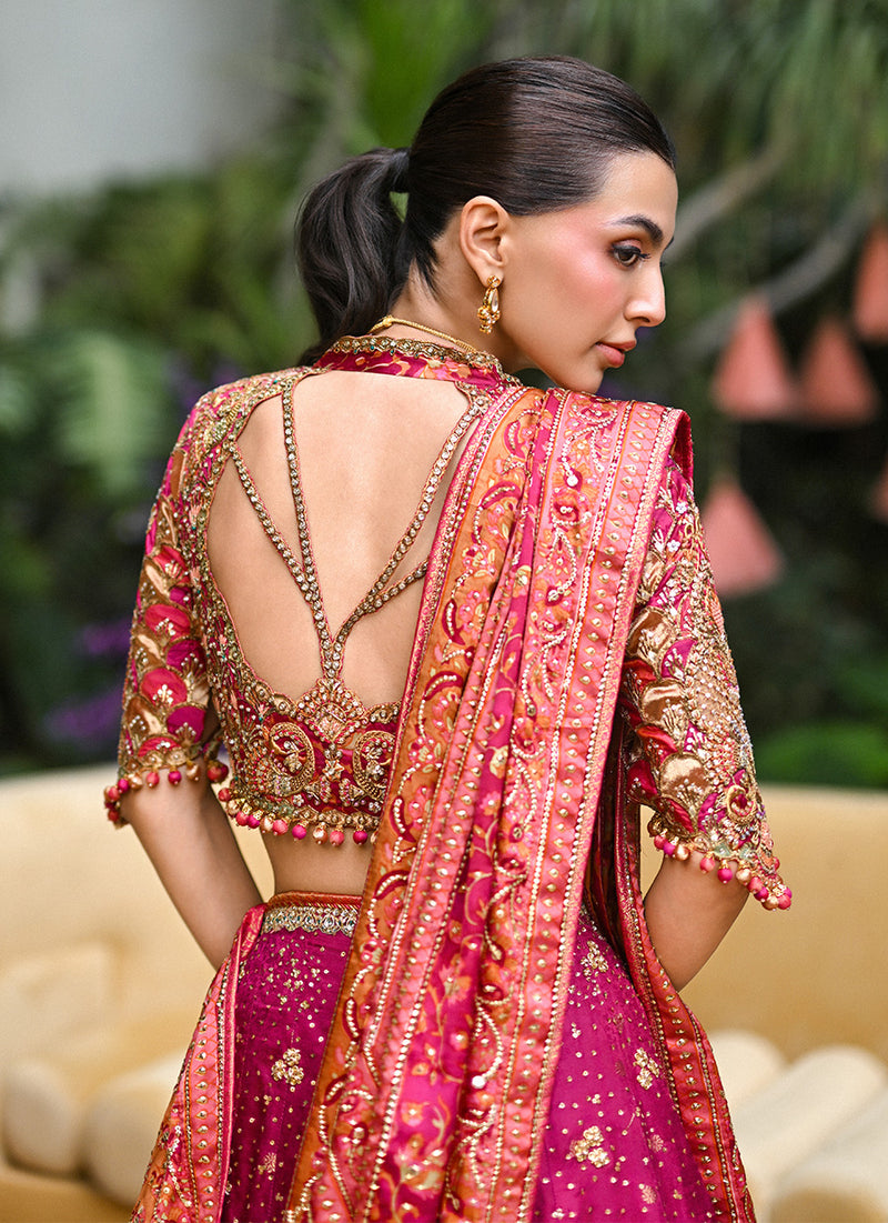 Lilys Magenta Pink Lehnga Choli