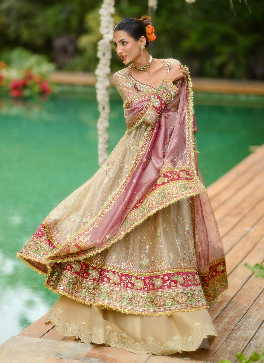 Farin Champagne Gold Kalidaar