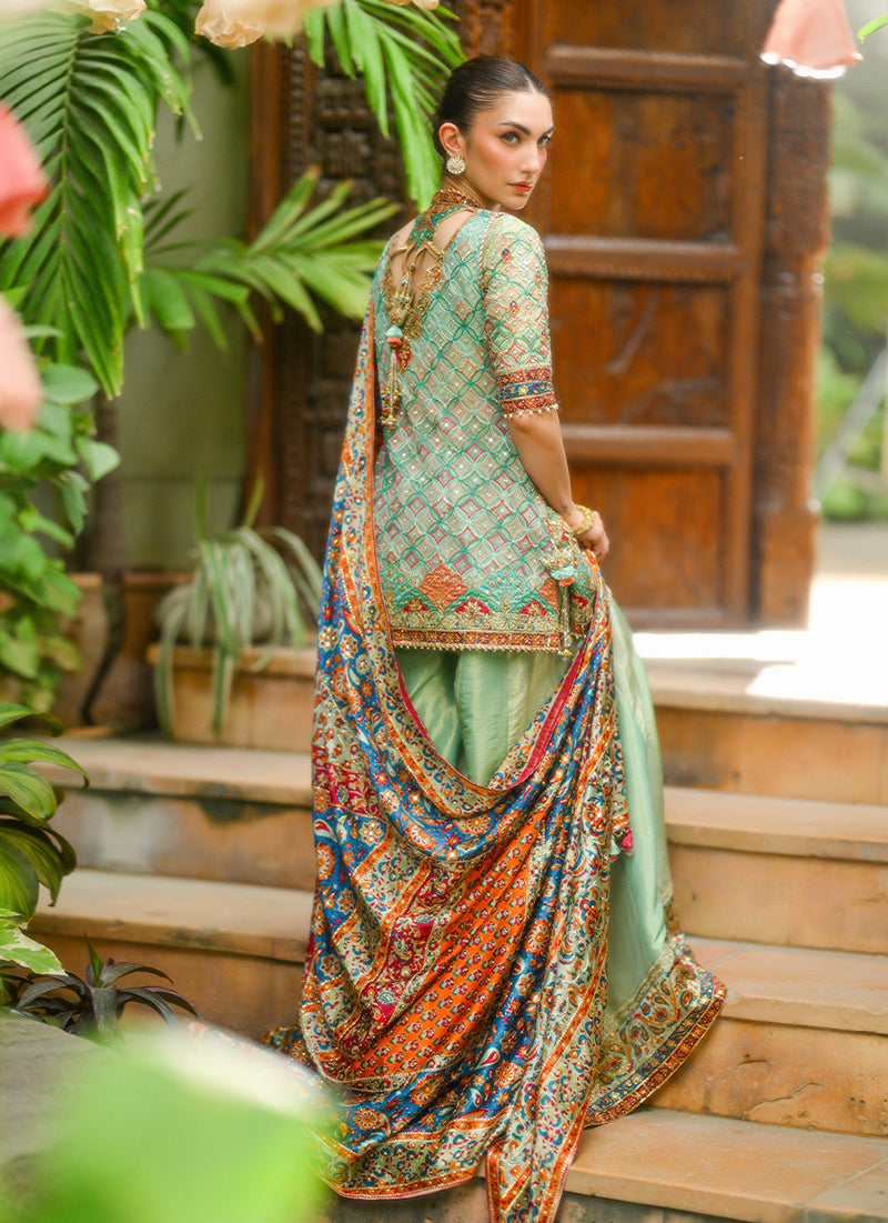 Perrin Kurta And Sharara Set