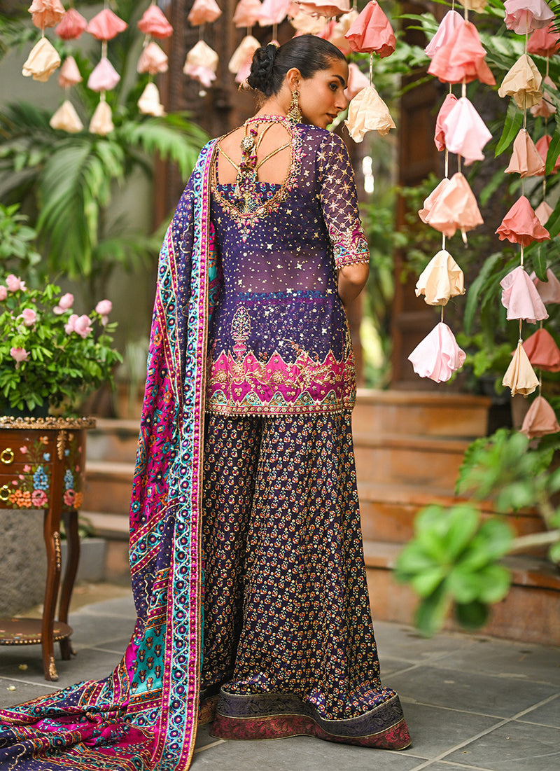 Lumen Short Kurta And Sharara