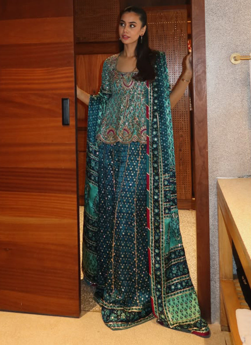 Zola Block Printed Peplum