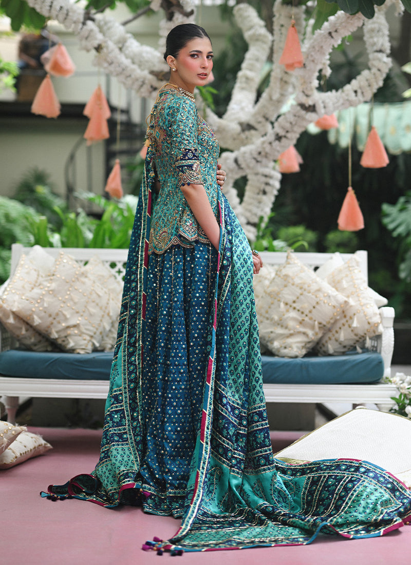 Zola Block Printed Peplum