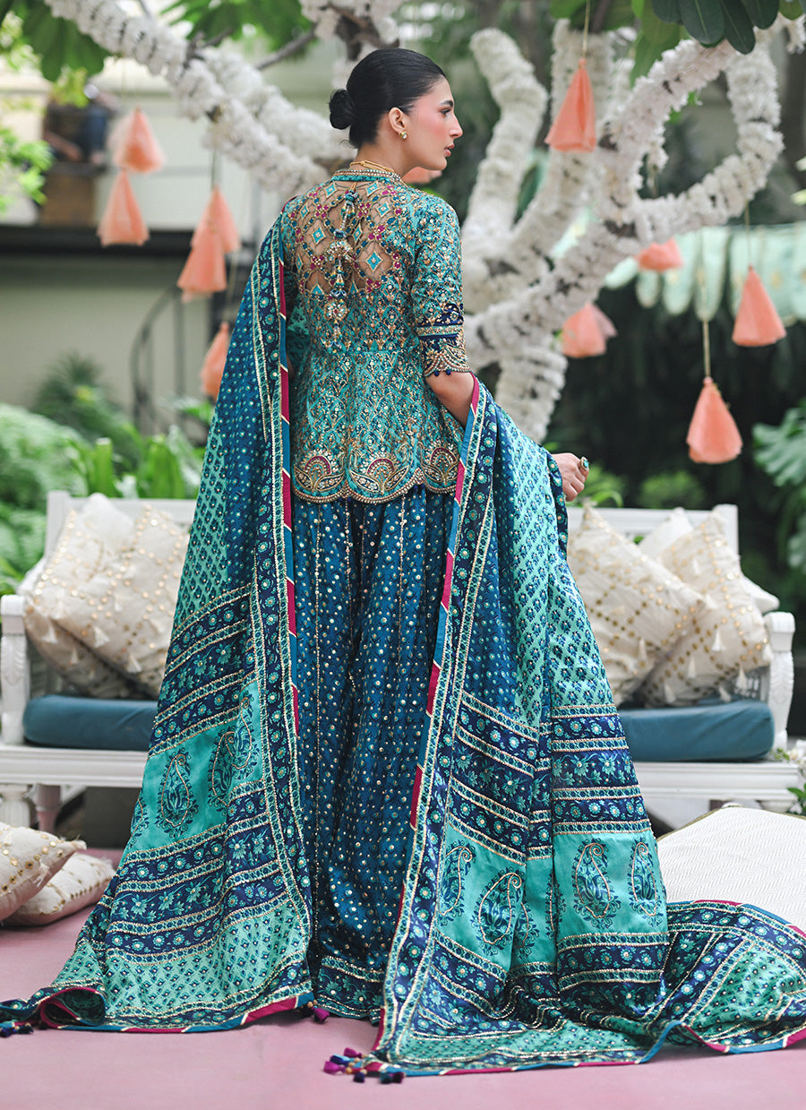 Zola Block Printed Peplum