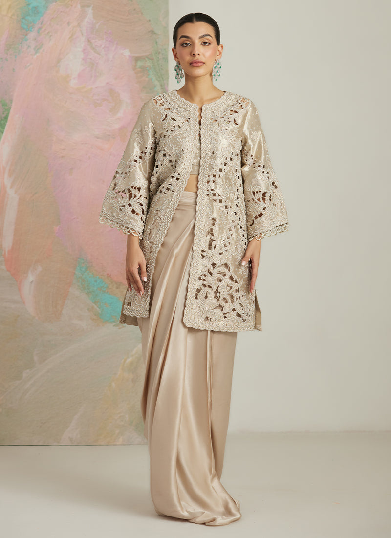 Dani Jacket And Draped Skirt