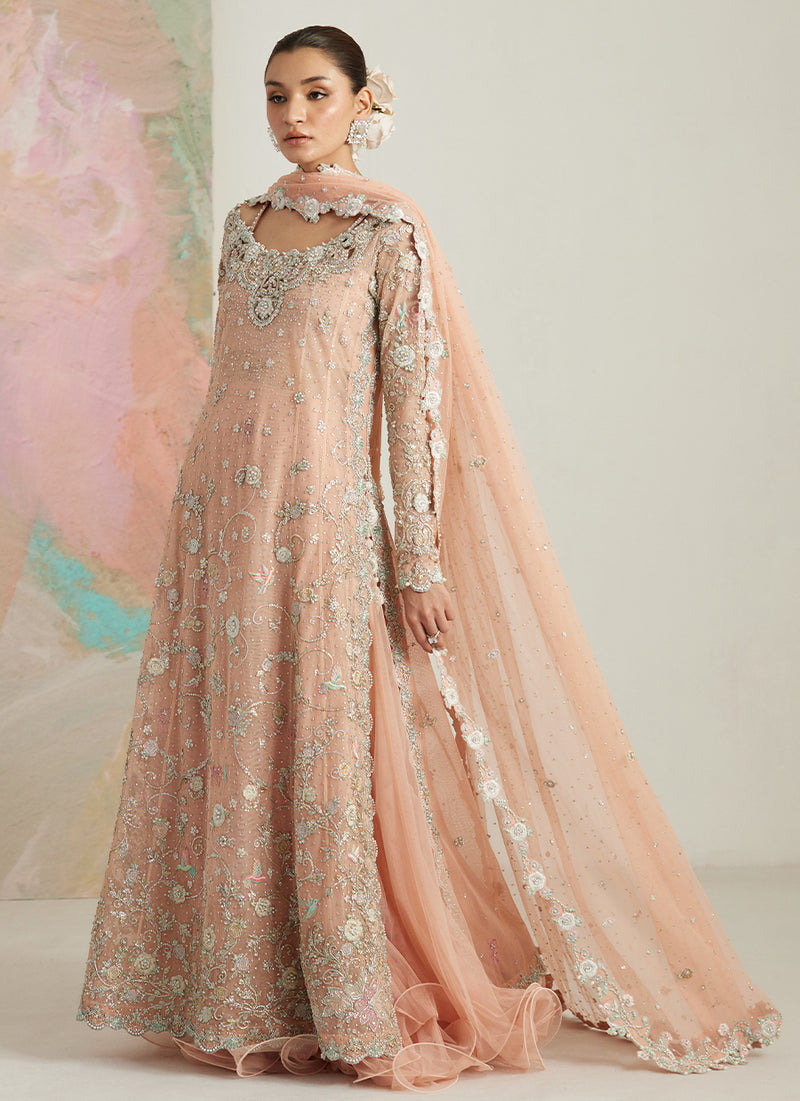 Larissa Paneled Shirt And Lehnga