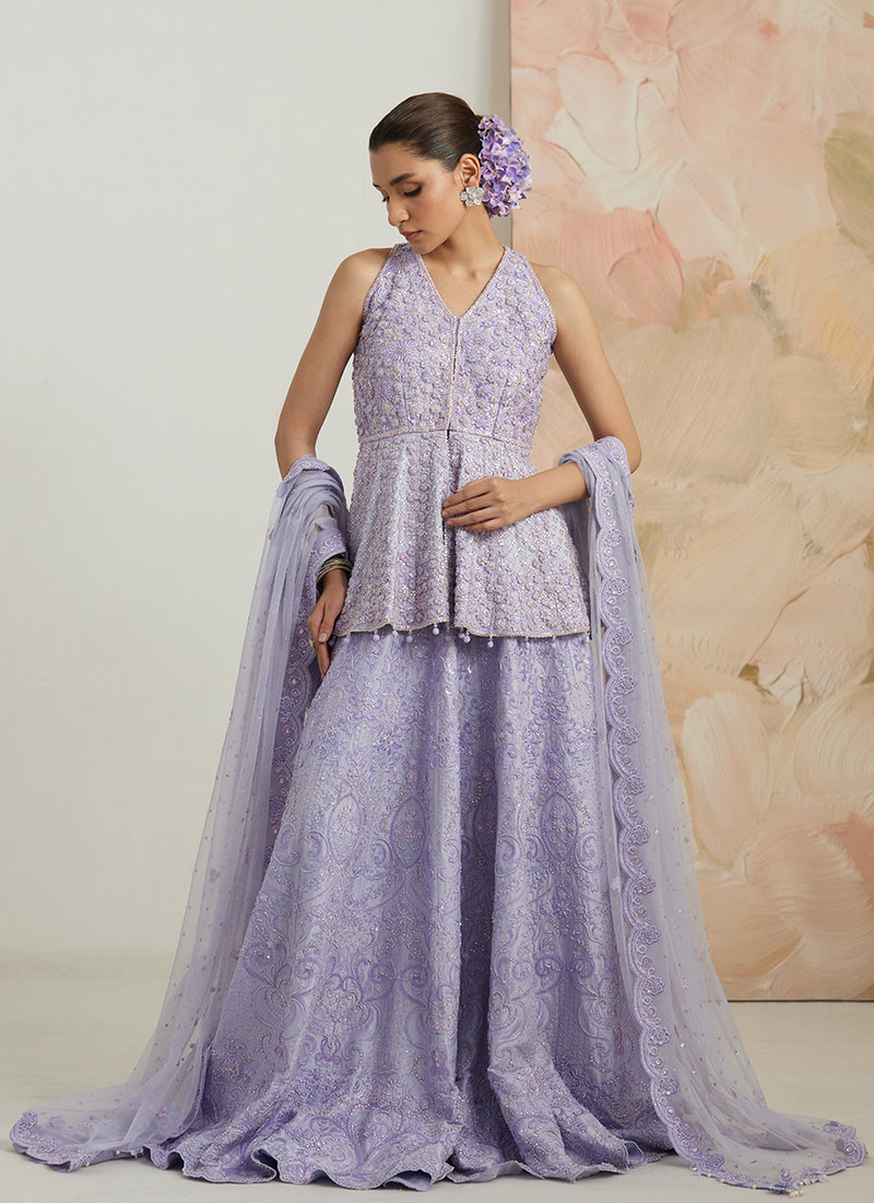 Julian Peplum And Lehnga