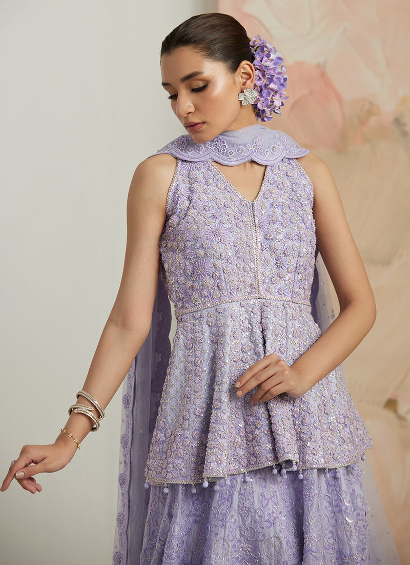 Julian Peplum And Lehnga