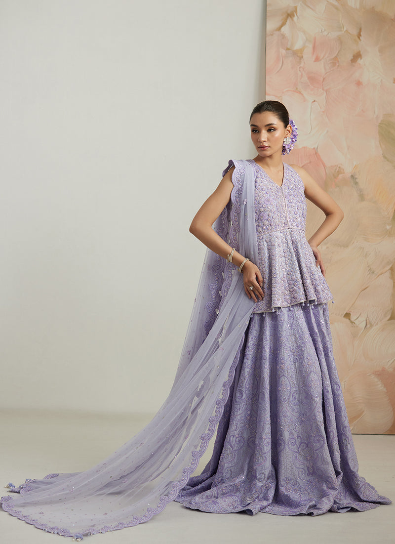 Julian Peplum And Lehnga