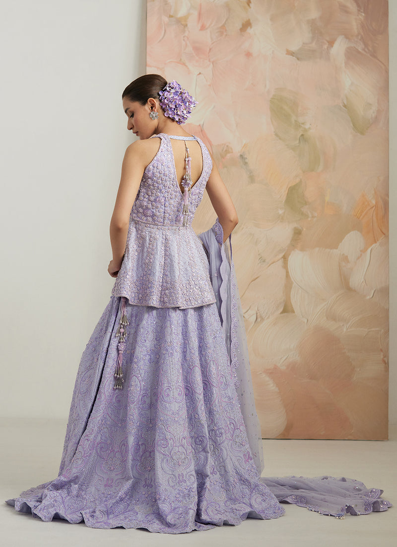 Julian Peplum And Lehnga