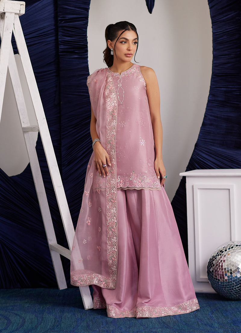 Demi Tea Rose Shirt Dupatta