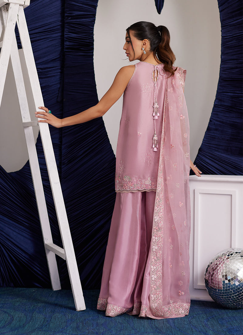 Demi Tea Rose Shirt Dupatta