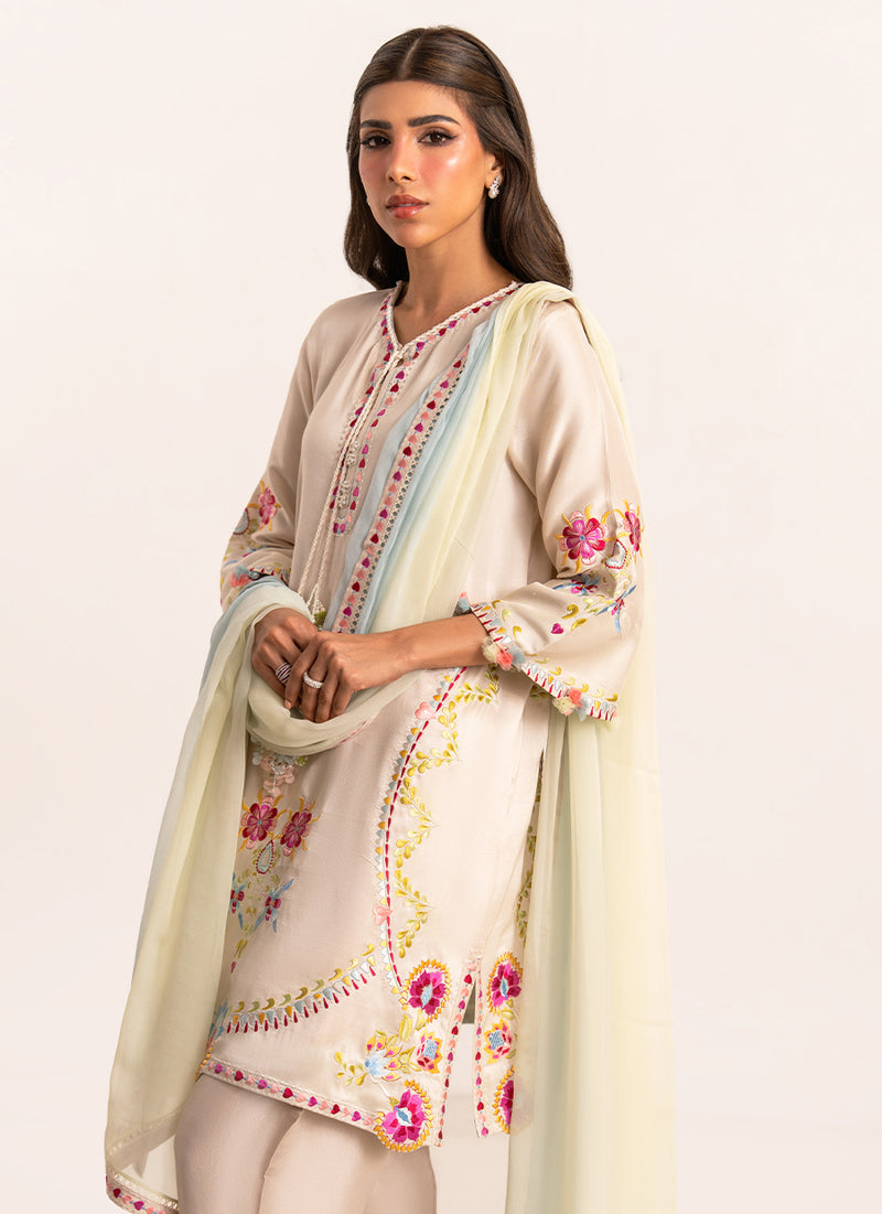 Evan Shirt and Dupatta With Bottoms