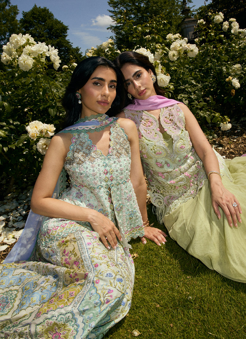 Danica Short Shirt With Lehenga