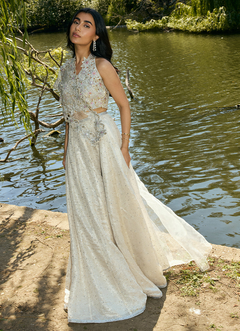 Jina Lehenga Choli With Drape Dupatta