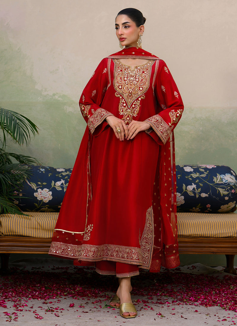 Milana Shirt And Dupatta
