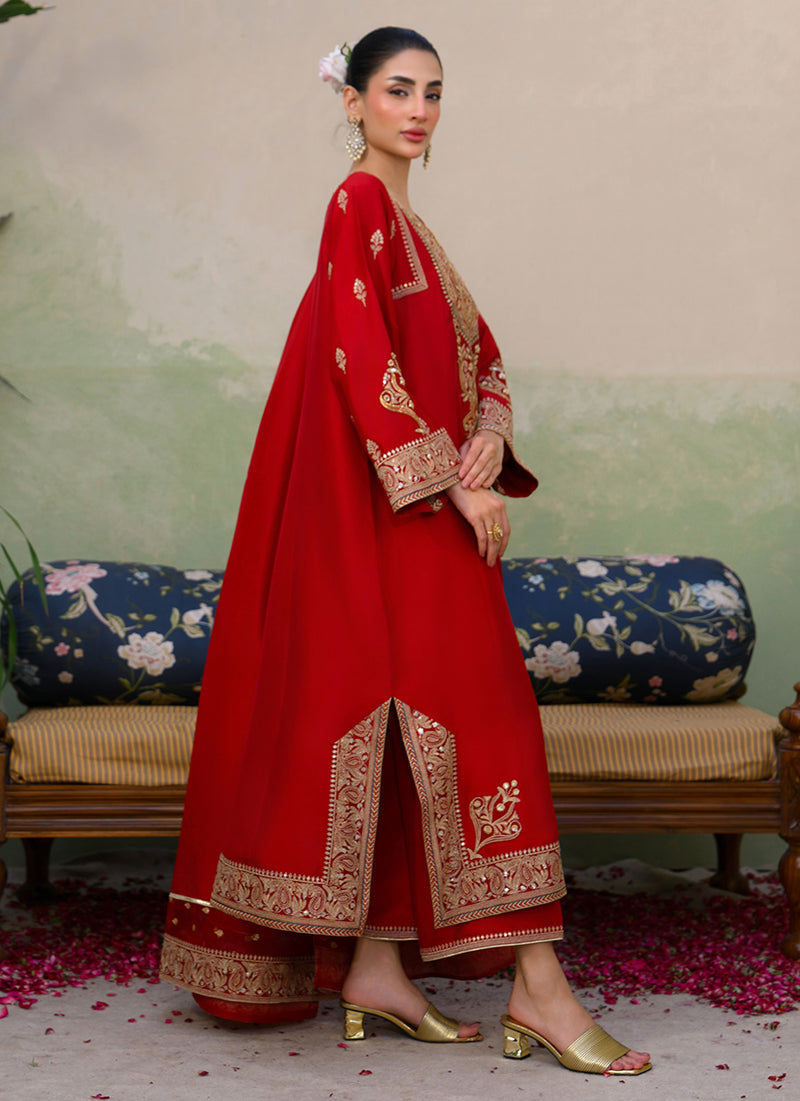 Milana Shirt And Dupatta