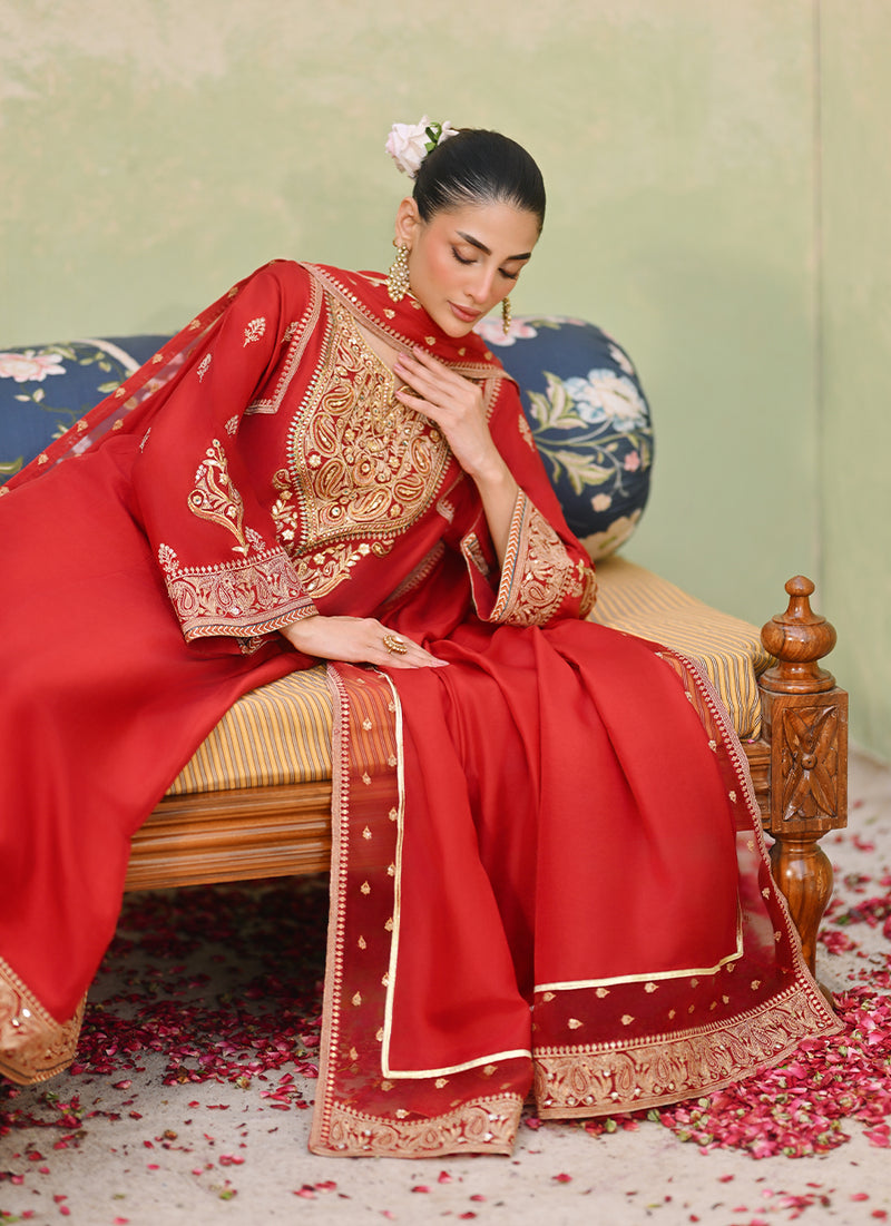 Milana Shirt And Dupatta
