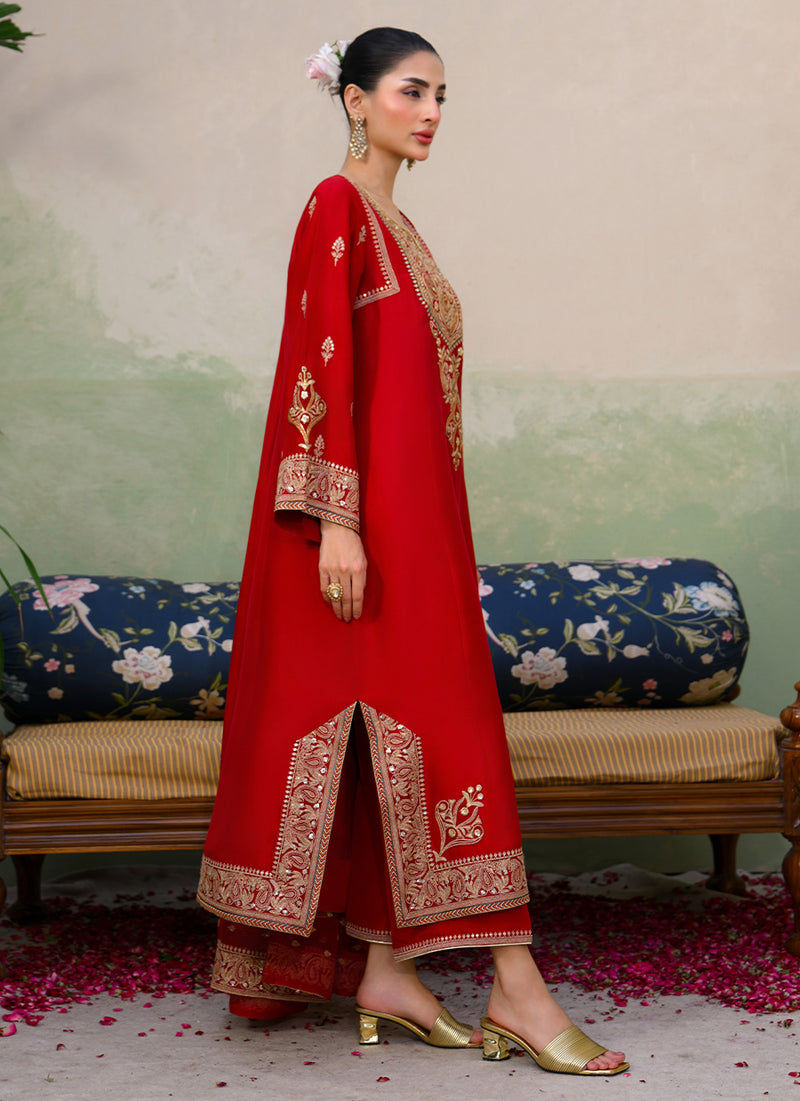 Milana Shirt And Dupatta