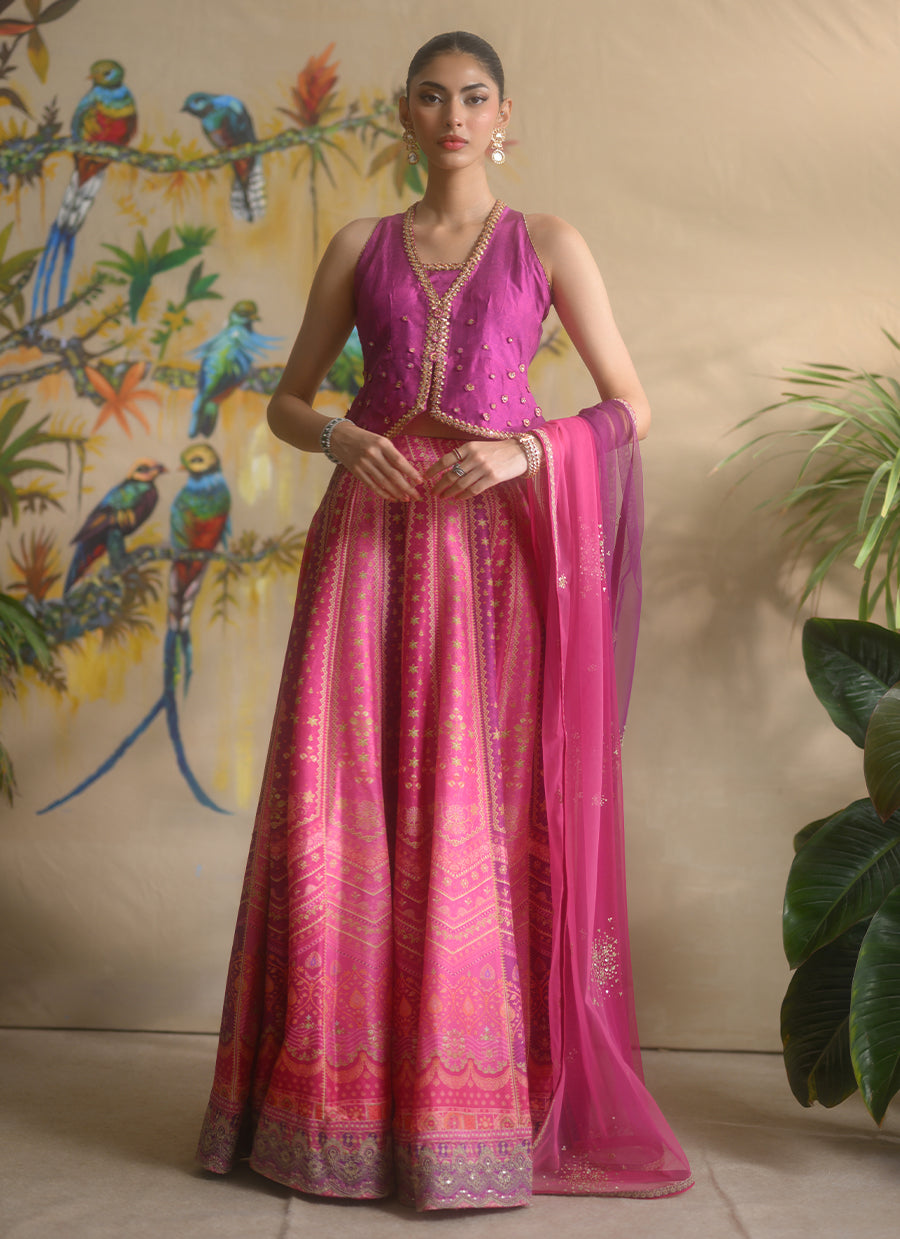 Darla Lehnga Choli With Dupatta