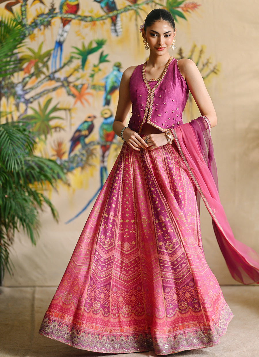 Darla Lehnga Choli With Dupatta