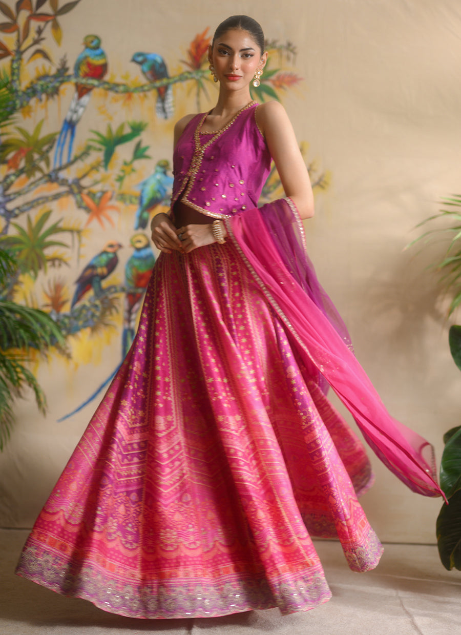 Darla Lehnga Choli With Dupatta