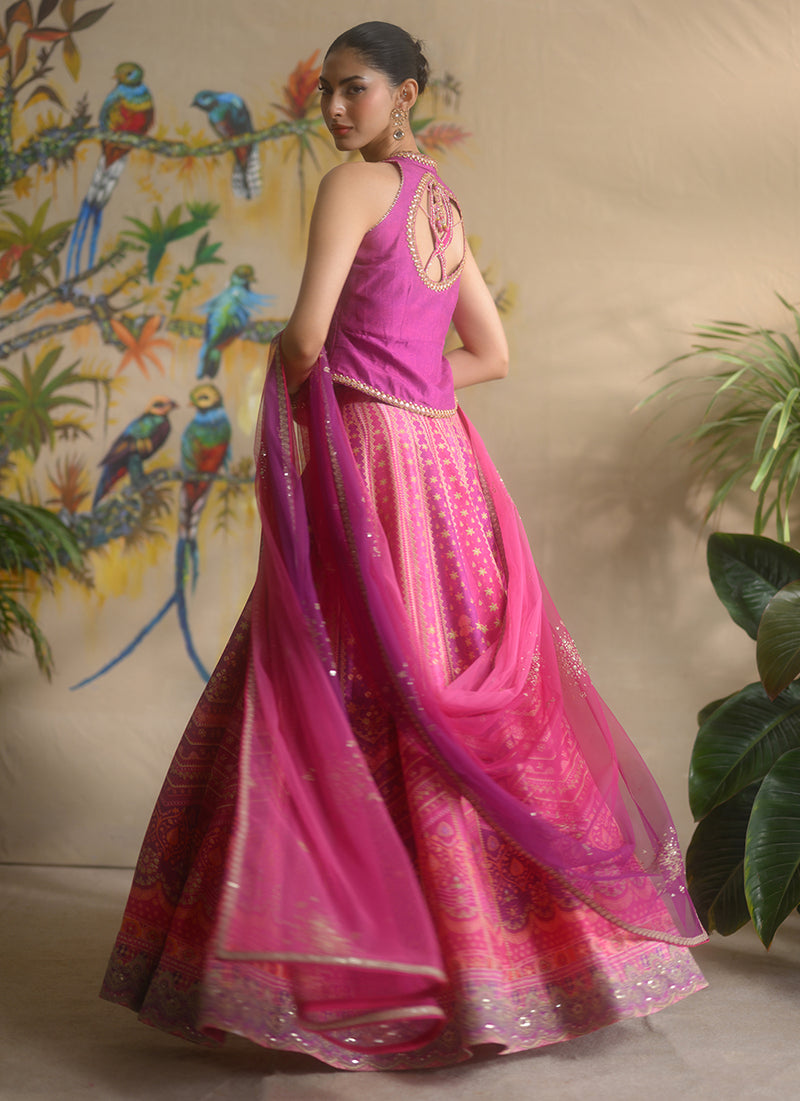 Darla Lehnga Choli With Dupatta