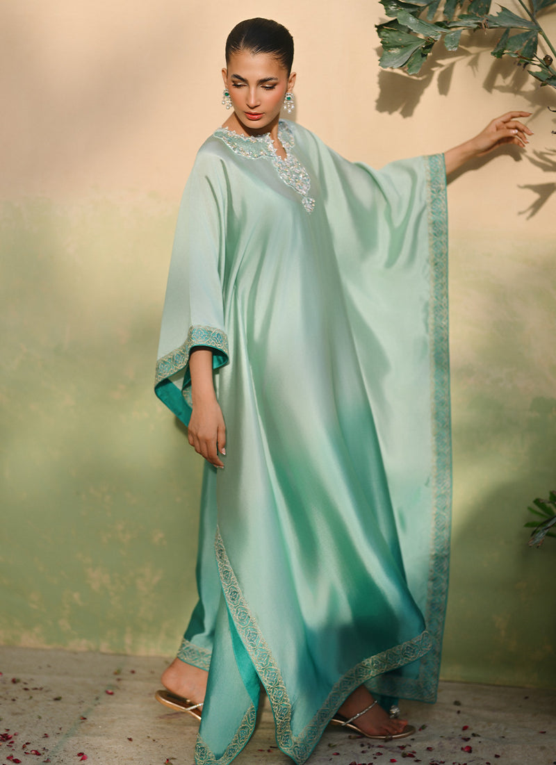 Morena Mint Green Kaftan