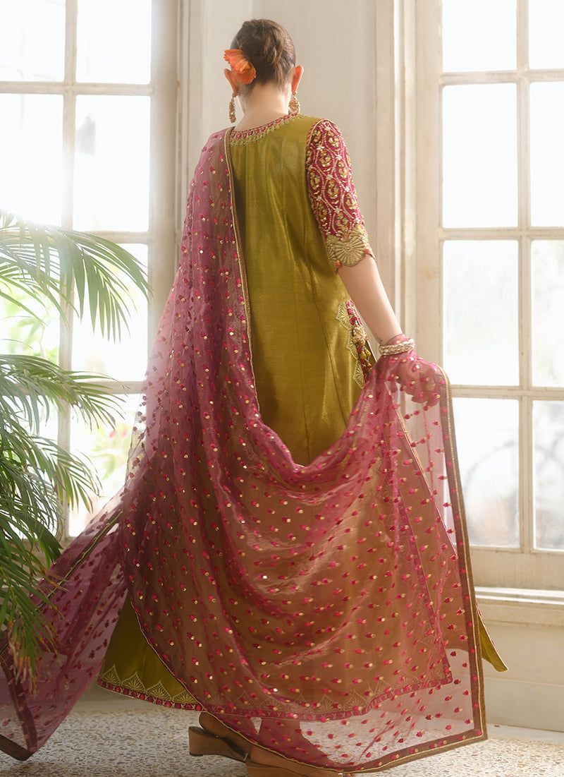 Cathal Shirt And Dupatta