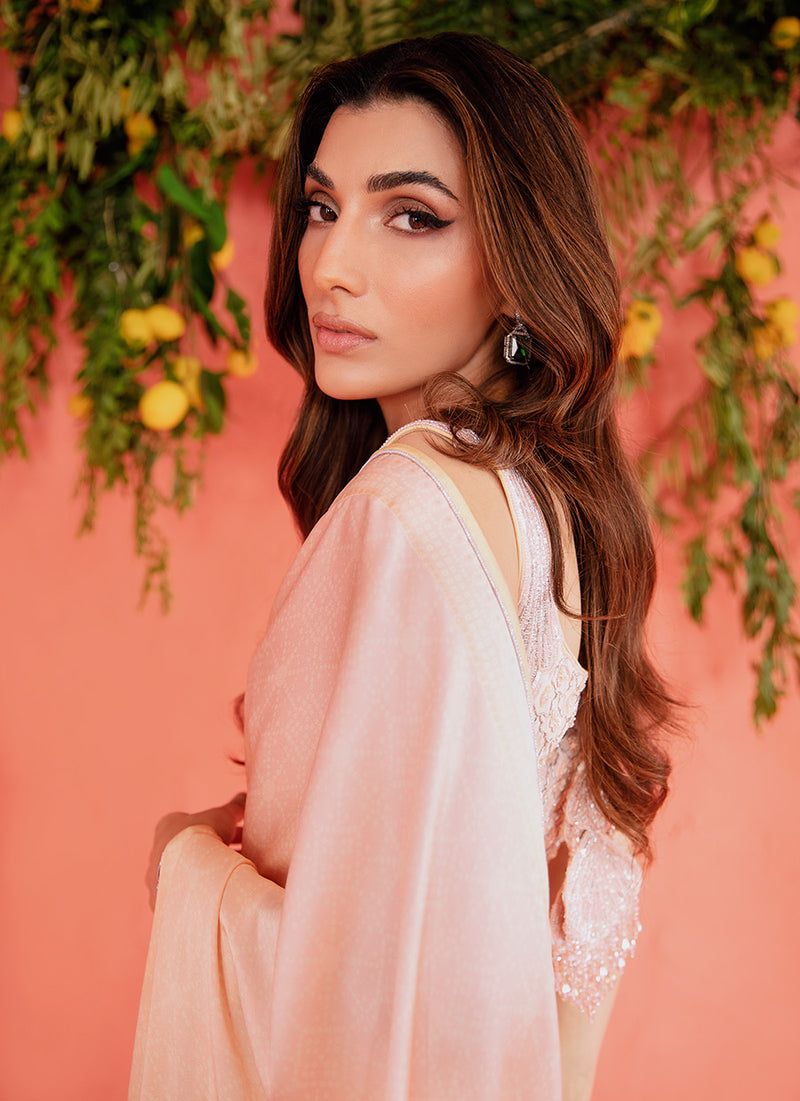 Rumi Charmeuse Saree