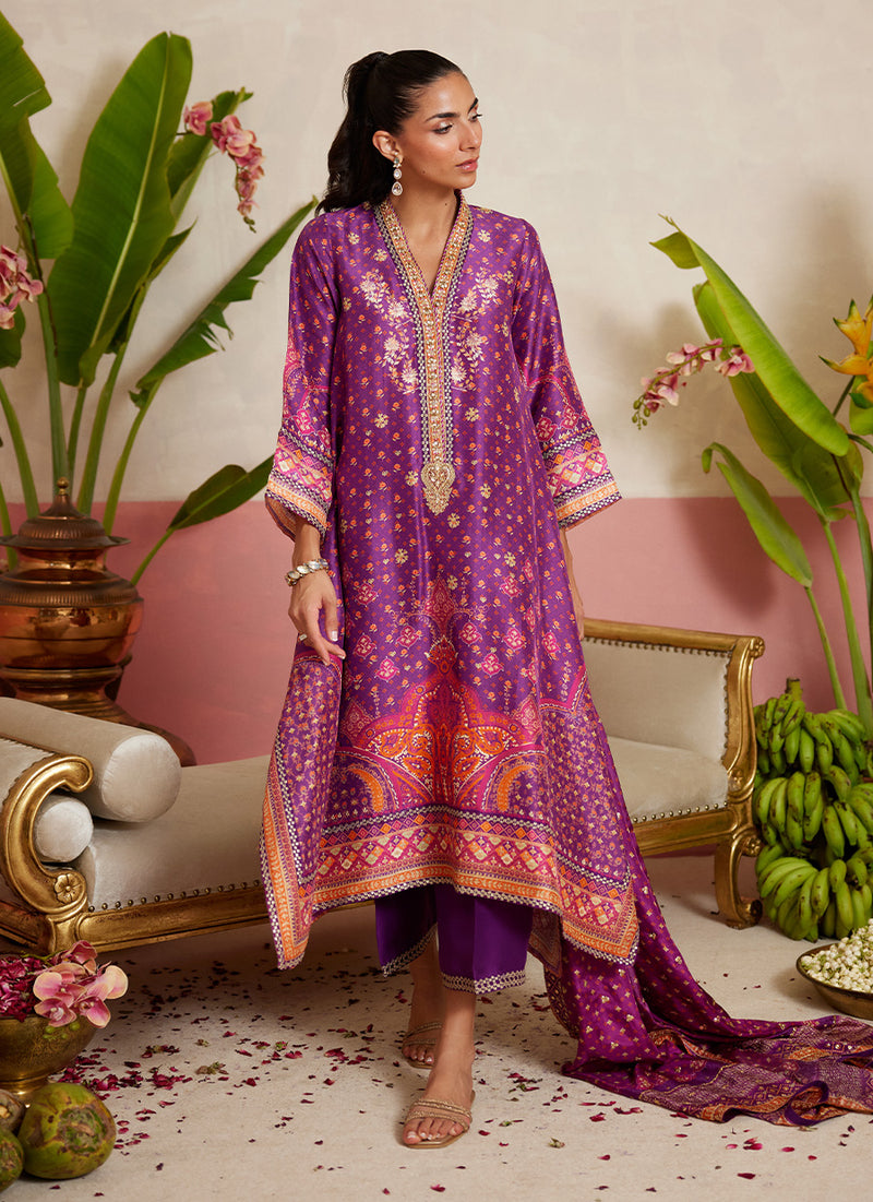 Jemaima Shirt And Dupatta