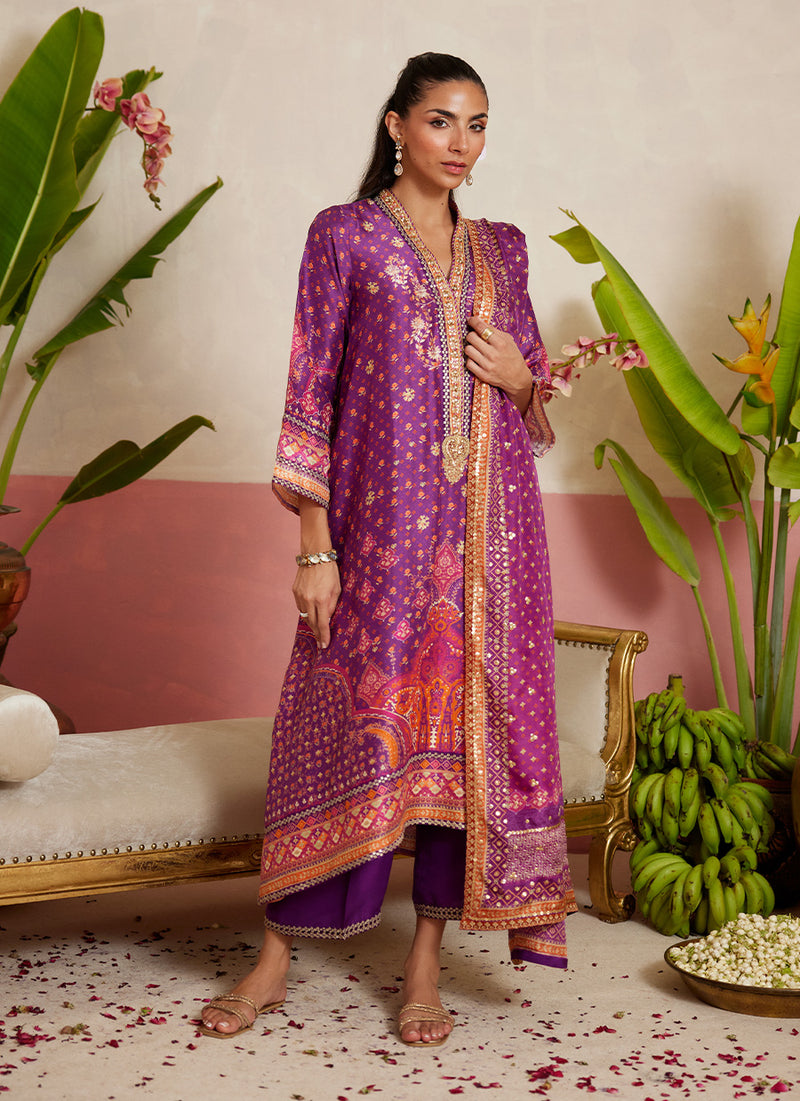 Jemaima Shirt And Dupatta