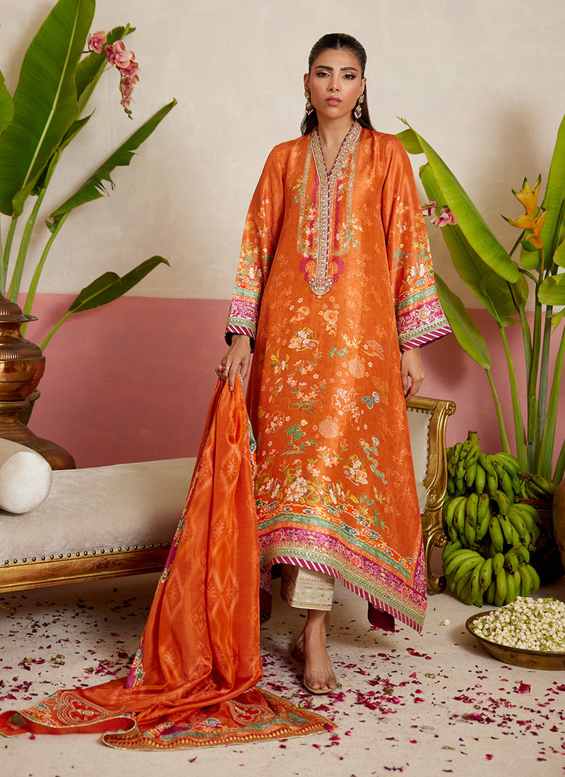 Helania Shirt And Dupatta