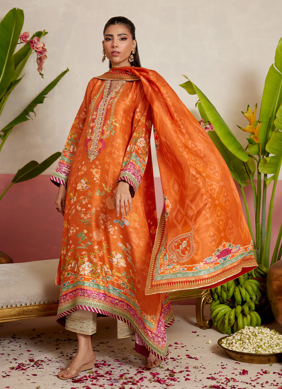 Helania Shirt And Dupatta