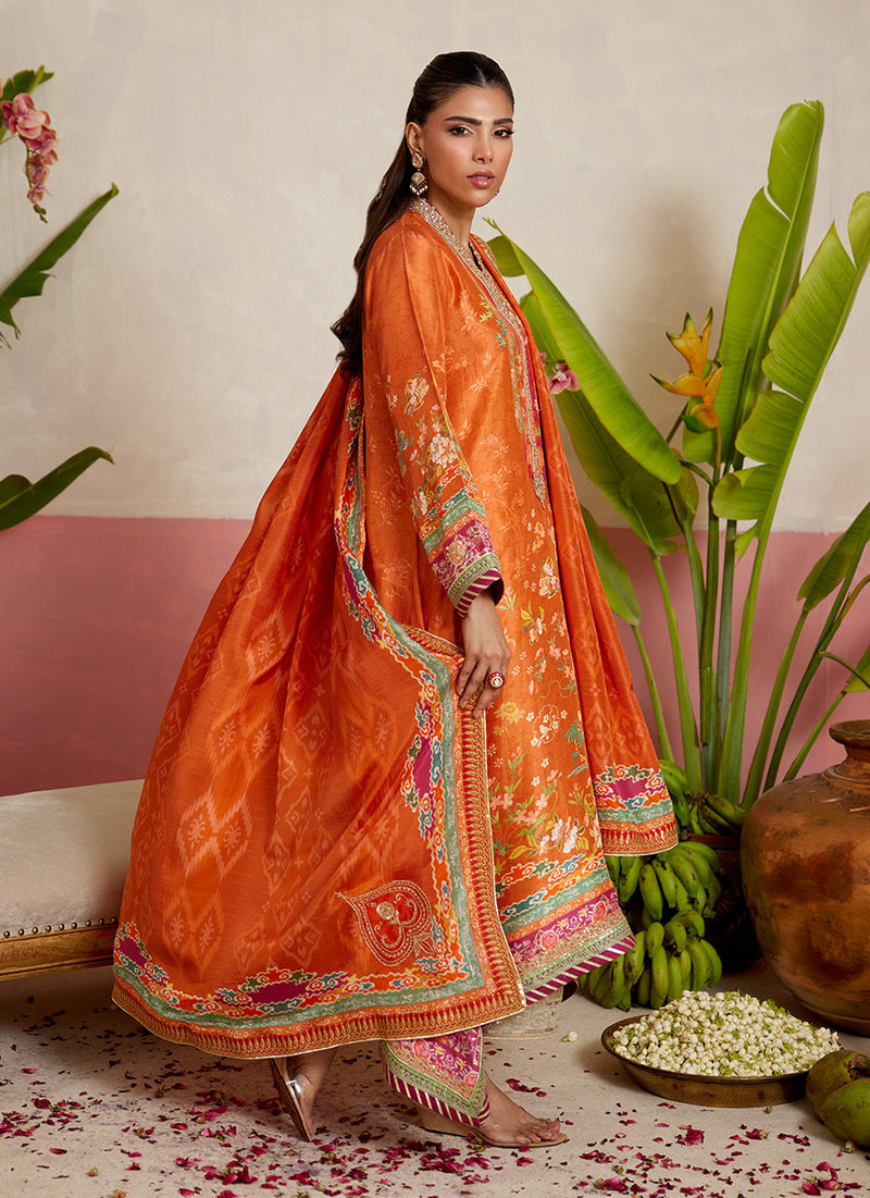 Helania Shirt And Dupatta