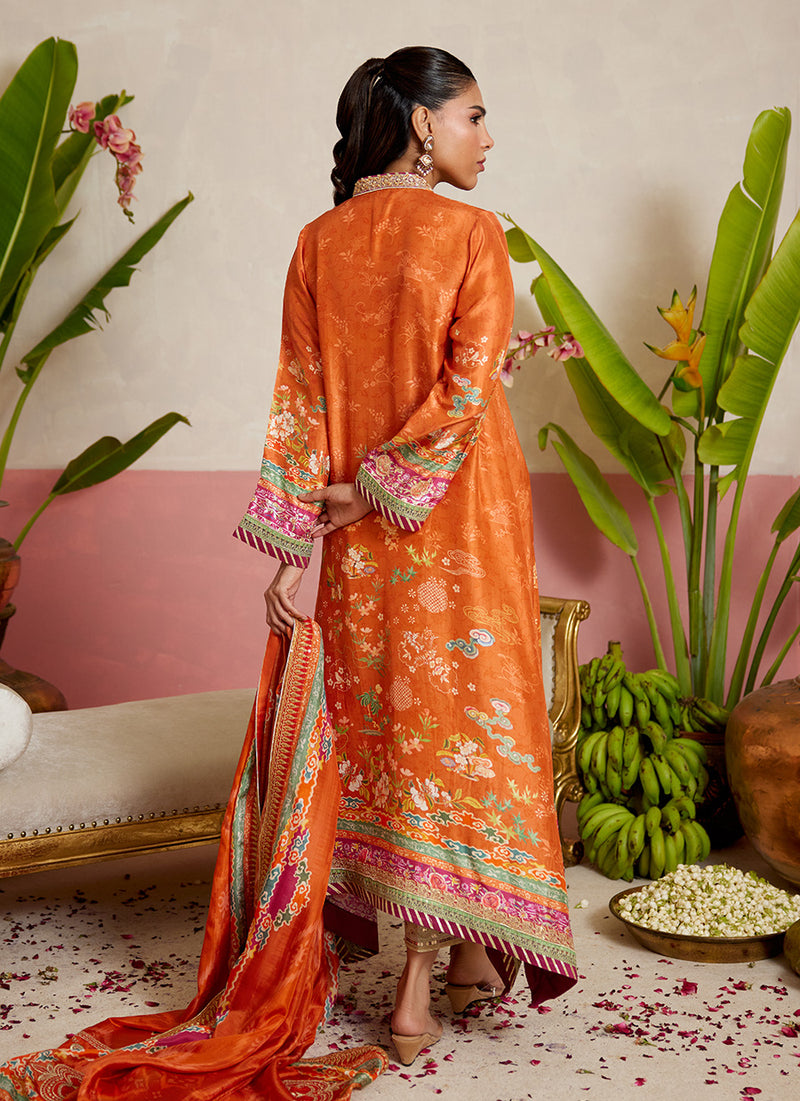 Helania Shirt And Dupatta