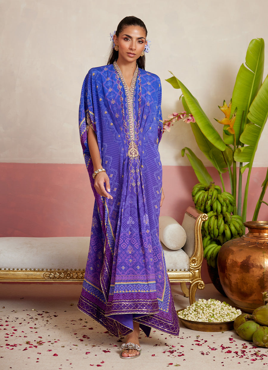 Jurney Purple Kaftan