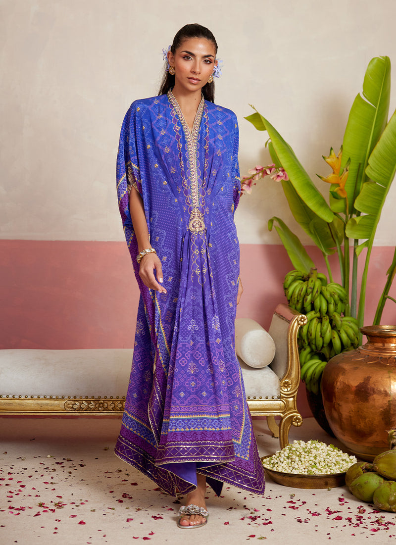 Jurney Purple Kaftan