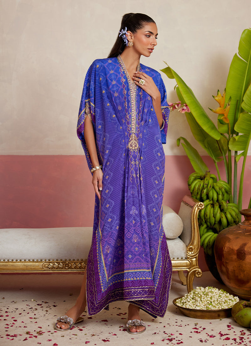 Jurney Purple Kaftan