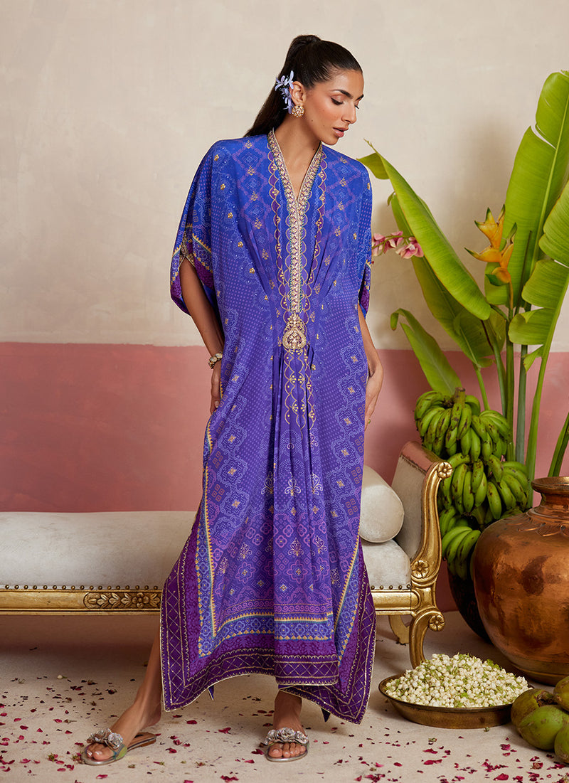 Jurney Purple Kaftan