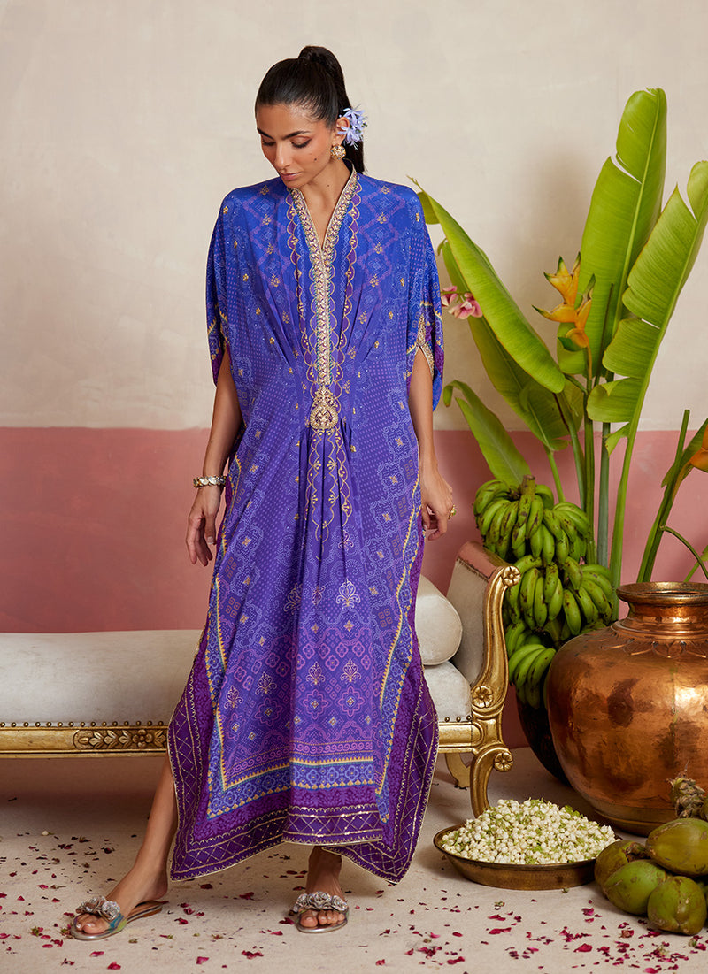 Jurney Purple Kaftan