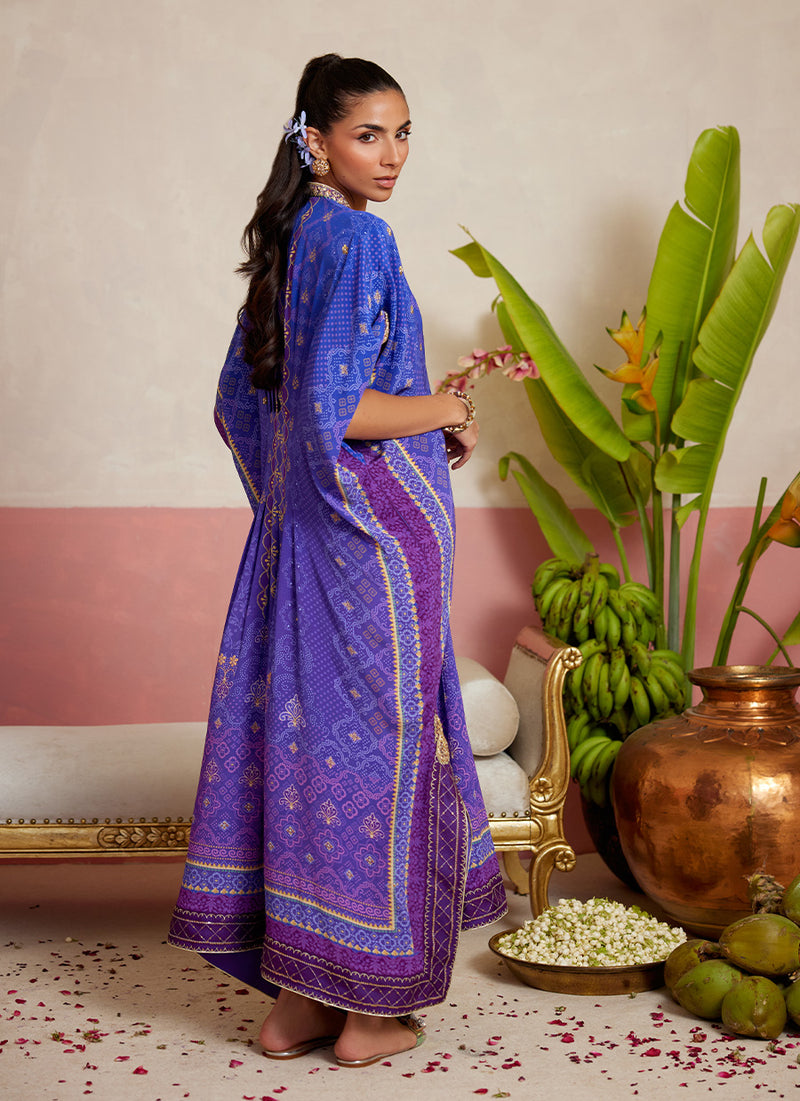 Jurney Purple Kaftan